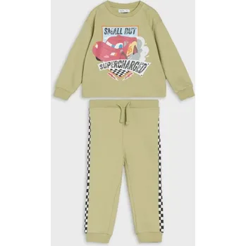 Sinsay - Žerzejová souprava Cars - olivová - 606EM-81X - 606EM-81X-74