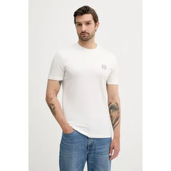 Bavlněné tričko Armani Exchange XM000558.AF10358 béžová 01X, vel. S