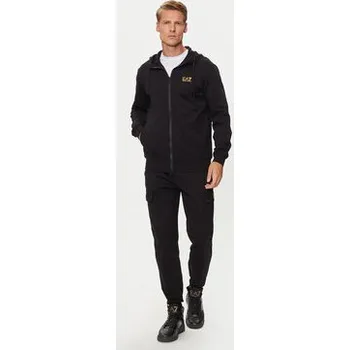 Pánská mikina EA7 Emporio Armani Mikina 8NPM33 PJVRZ 0208 Černá Regular Fit XXL