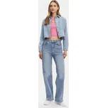 JDY Jeansová bunda Marly 15338847 Světle modrá Oversize S