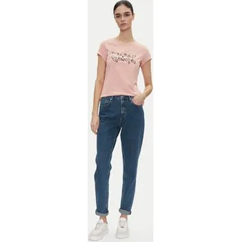 Pánská móda Pepe Jeans T-Shirt Rosalind PL506034 Růžová Regular Fit S