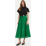 Marella Trapézová sukně Nippon 2513101082 Zelená Regular Fit 38