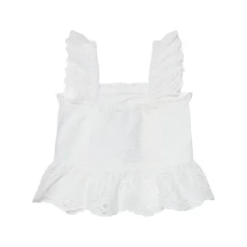 Dámská móda Guess Top J5GH14 WBHO0 Bílá Regular Fit 12Y