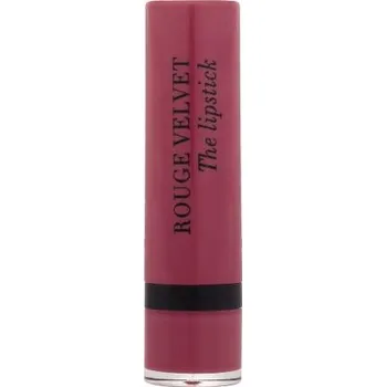 Rtěnka BOURJOIS Paris Rouge Velvet The Lipstick matná klasická rtěnka 2.4 g odstín 54 Cherry D’Amour