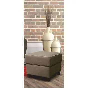 Taburet Taburet MILO - hnědý/vzor - SLEVA 3% s kodem radost25