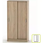 Skříň BETTY 4 BE04-003-00, dub sonoma - SLEVA 3% s kodem radost25