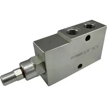 Ventil HYVBCD 3/8 SE/A brzdný ventil do potrubí pro jednočinný válec, G3/8", 40 l/min, 350 bar