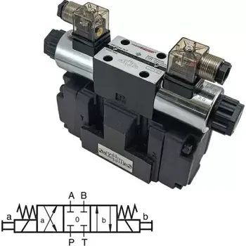 Rozvaděč HFWH-03-3C2-D24 nepřímo řízený hydraulický rozvaděč NG10, 160 l/min, 350 bar, 24 V DC