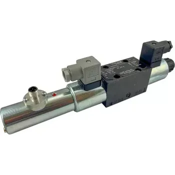 Ventil PIL500PC06P36 (E2) Proporcionální ventil k řízení průtoku, 350 bar, 0-36 l/min, 0-24 V DC