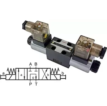 Rozvaděč FW-01-3C6-B220 Přímo řízený šoupátkový rozvaděč s odlehčením, NG04, 40 l/min, 230 V AC