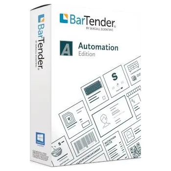 Grafický software BarTender Automation: předplatná licence na 1 rok, 2 tiskárny, multiuživatelská aplikace
