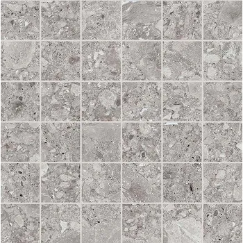 Obklad Rave Grit - dlaždice mozaika 5x5 šedá DDM05900