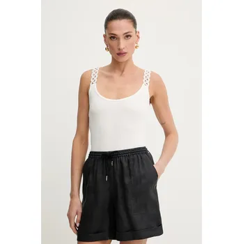 Top Morgan bílá barva, DOUBI 00X, vel. L