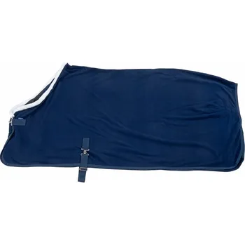 Deka pro koně Nomad Tales deka proti pocení flísová s břišním popruhem, tmavě modrá 165cm pro koně