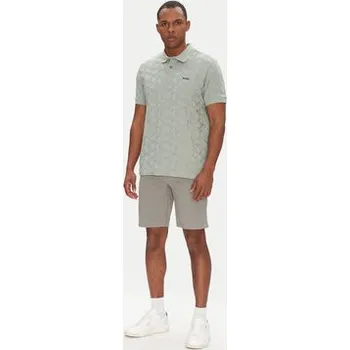 Pánské tričko BOSS Polokošile Pirax 50538191 Zelená Relaxed Fit S