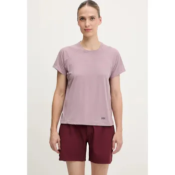 Pánské tričko Sportovní tričko Helly Hansen SHINE SOLEN 49577 růžová 34X, vel. M