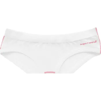 Dětské funkční kalhotky Bikini JEDNOROŽEC bílá Bamboo Ultra - Lososová / 150