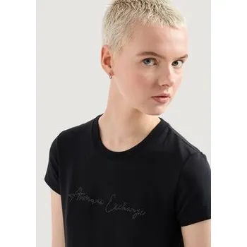 Armani Exchange T-Shirt 3DYT27 YJDTZ Černá Shirt Fit L