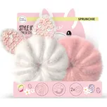 Dětské ozdobné spirálové gumičky Invisibobble Sprunchie Easter Cotton Candy - 2 ks + dárek zdarma