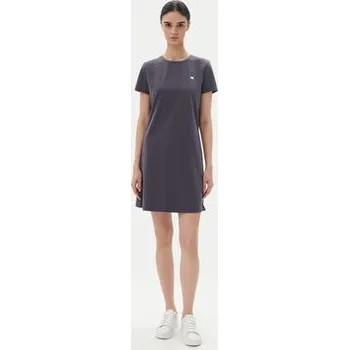 Dámské šaty EA7 Emporio Armani Každodenní šaty 7W000084 AF12484 U8115 Šedá Regular Fit XS