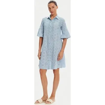 Dámské šaty Iconique Košilové šaty IC25-006 Modrá Relaxed Fit M