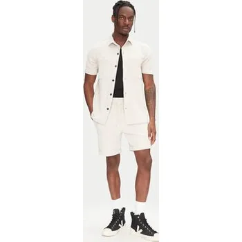 Pánské oblečení Only & Sons Košile New Kodyl 22033721 Béžová Regular Fit S