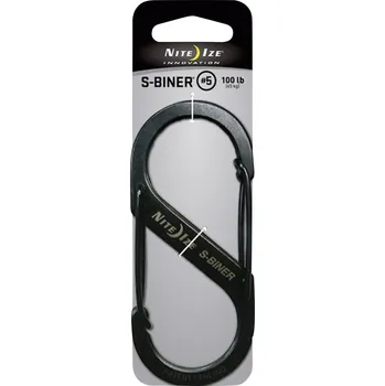 Šroub NITE Ize NI-SB5-03-01 karabina S-Biner Gr. 5 111 mm x 49 mm 1 ks