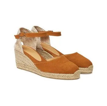 Dámské baleríny Castañer Espadrilky Carol/6/002 021655 Hnědá 38