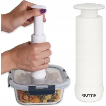 Dóza na potraviny Vakuová pumpa QUTTIN Oldman pro skleněné dózy na oběd, odsávání vzduchu