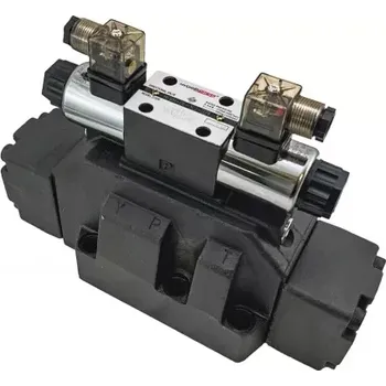 Rozvaděč RSEH4-252R11/024S-Y-2 hydraulický 4/2 cestný rozvaděč NG25, 550 l/min, 320 bar, 24 V DC