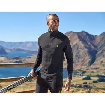 Dámská mikina Troyer Merino e.s.trail velikost S černá/acidově žlutá Strauss Pracovní oblečení