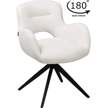 Jídelní židle Židle ExitoDesign látka bílá 1 ks