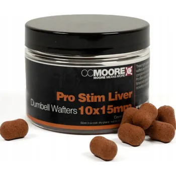 Boilies CC Moore Pro-Stim Liver Dumbell Wafters 10x15mm