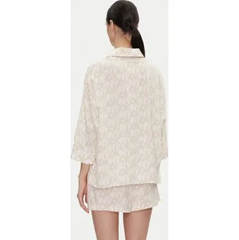 Dámské noční prádlo DKNY Pyžamo YI80048 Béžová Regular Fit S