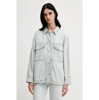 Džínová bunda Tommy Hilfiger WW0WW44410 modrá 50J, vel. 40