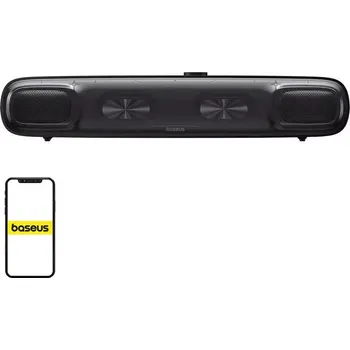 Mini Soundbar Baseus AeQur černý
