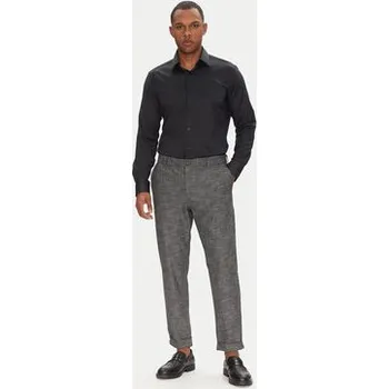 BOSS Košile P-Hank 50503356 Černá Slim Fit 43