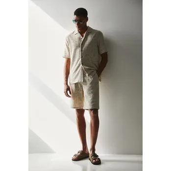 Kraťasy Medicine pánské, béžová barva RS25.SZMB22 08A, vel. XL