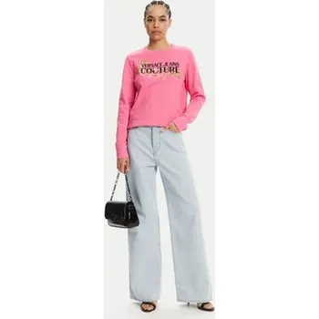 Dámská mikina Versace Jeans Couture Mikina 78HAIC06 Růžová Regular Fit S