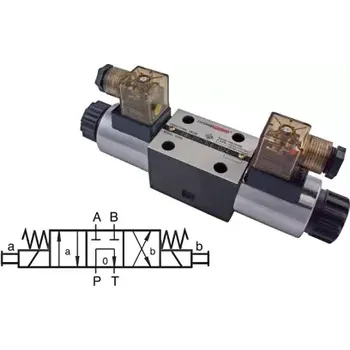 Rozvaděč FW-02-3C6-D24 hydraulický rozvaděč,NG06, 315 bar, 80 l/min, 24 V DC, odlehčení P-T