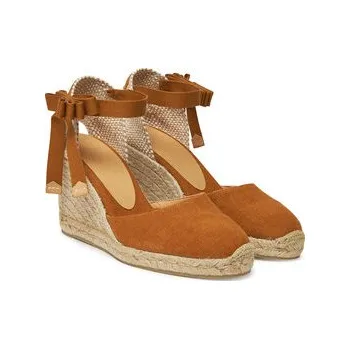 Dámské baleríny Castañer Espadrilky Carina/8/002 021642 Hnědá 37