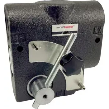 Ventil FC51 1/2" - Třícestný škrtící ventil do potrubí, G1/2", 60 l/min, 210 bar