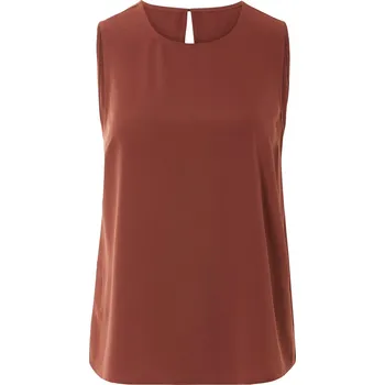 esmara® Dámský blůzový top (hnědá, 42)