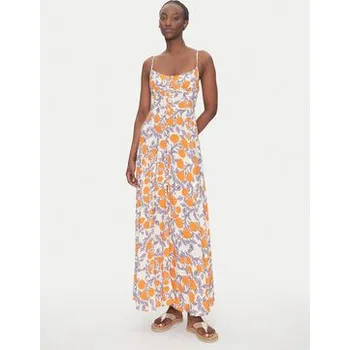 Dámské šaty Maaji Letní šaty Western Orange Flower Sia PT2748CLD001 Oranžová Regular Fit S