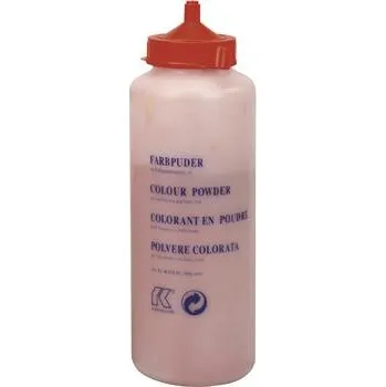 KAUFMANN barevná mletá křída červená 360 g v lahvičce