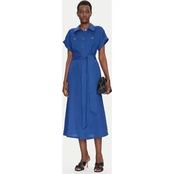 Dámské šaty Luisa Spagnoli Košilové šaty Patrono 542264 Modrá Regular Fit M