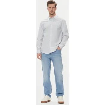 Pánská móda Calvin Klein Jeans Košile LV04RB119G Modrá Regular Fit XL