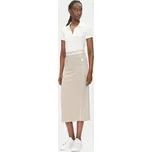 EA7 Emporio Armani Midi sukně 7W000279 AF12501 U6155 Béžová Regular Fit S