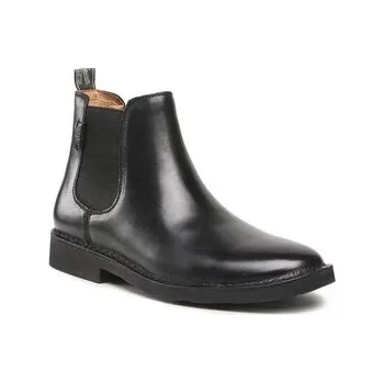 Dámská obuv Polo Ralph Lauren Kotníková obuv s elastickým prvkem Talan Chelsea 803754411002 Černá 40