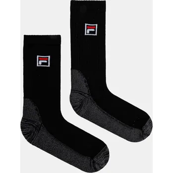 Pánské ponožky Ponožky Fila černá barva, F9024 99X, vel. 43/46